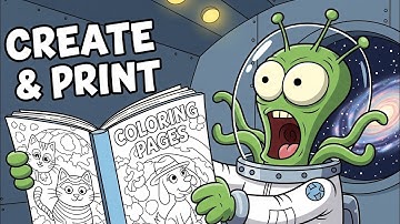 Create Coloring books fast With This Ai