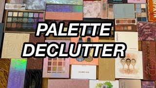 EYESHADOW PALETTE DECLUTTER 2022