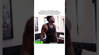 N3on was SHOCKED after REALIZING how many BURGER SONGS Jason Derulo has😭👀#n3on #shorts #viral #fyp