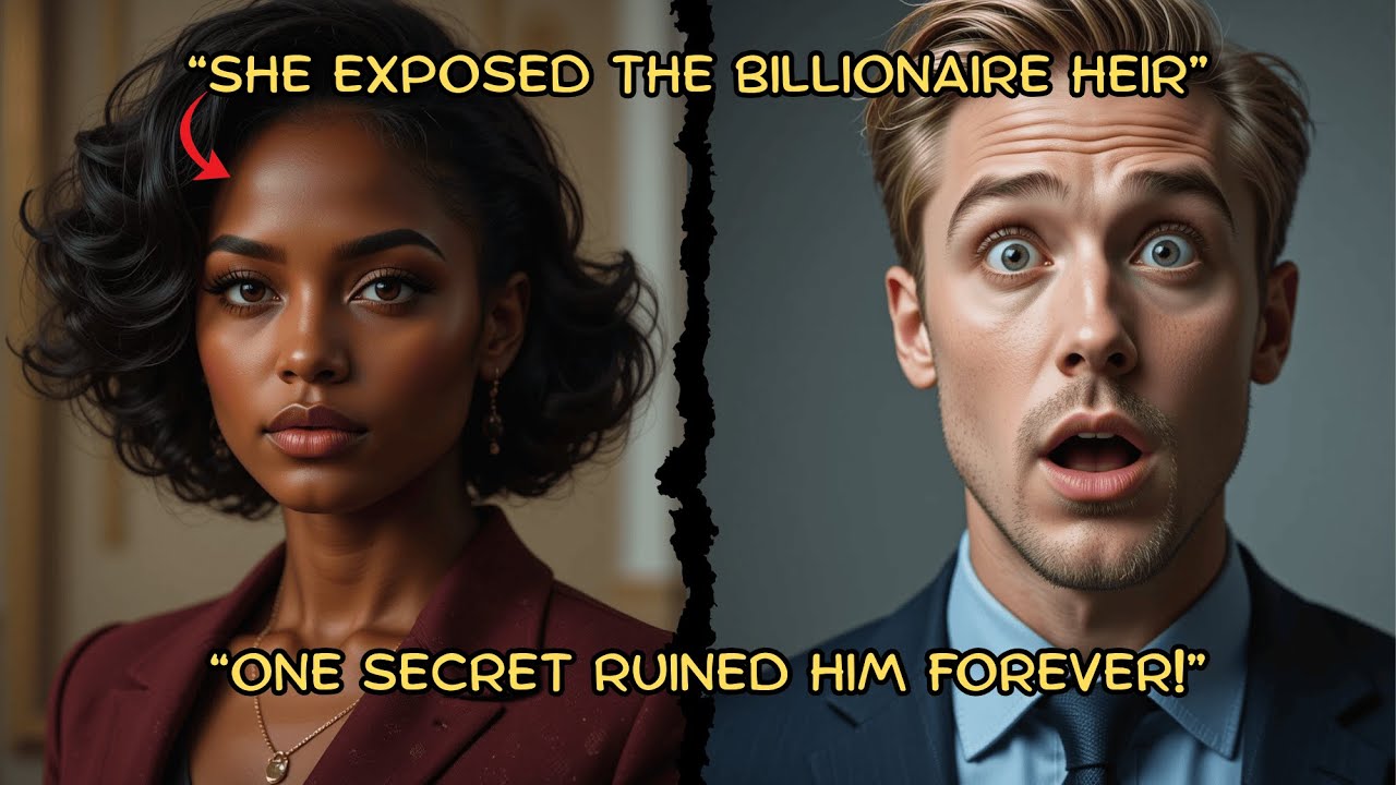 SHE EXPOSED THE BILLIONAIRE HEIR — ONE SECRET DESTROYED HIM OVERNIGHT ...