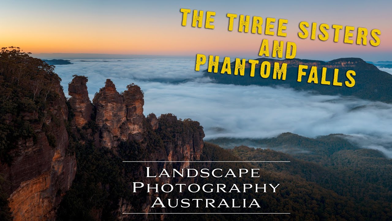 The Three Sisters and Phantom Falls - Australian Landscape Photography