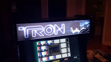 Tron arcade preview launchbox/bigbox 7.0 LedBlinky and RGB buttons and joysticks
