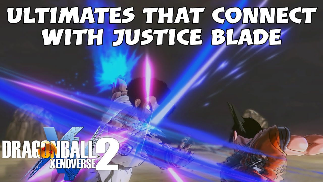 All Ultimates that Connect With Justice Blade