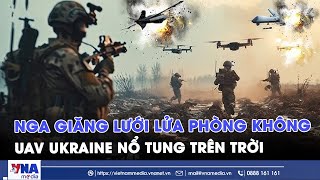 Uav Ukraine Nổ Tung Giữa Trời Sau Đòn Bắn Từ Súng Bộ Binh Nga Nato Điều Chiến Cơ Bảo Vệ Ba Lan