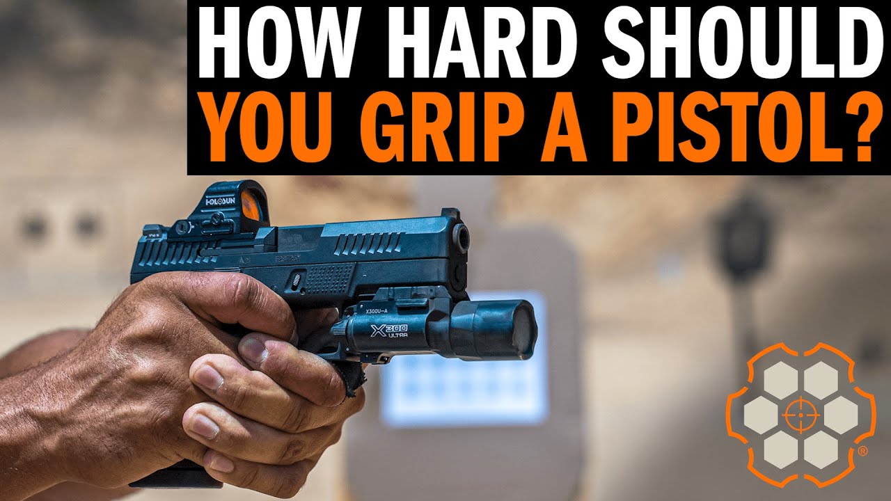 How Hard Should You Grip A Pistol With Rossen Hristov From Tactical How Hard Should You Grip A Pistol With Rossen Hristov From Tactical