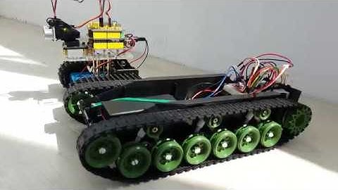 Обзор танка на Arduino