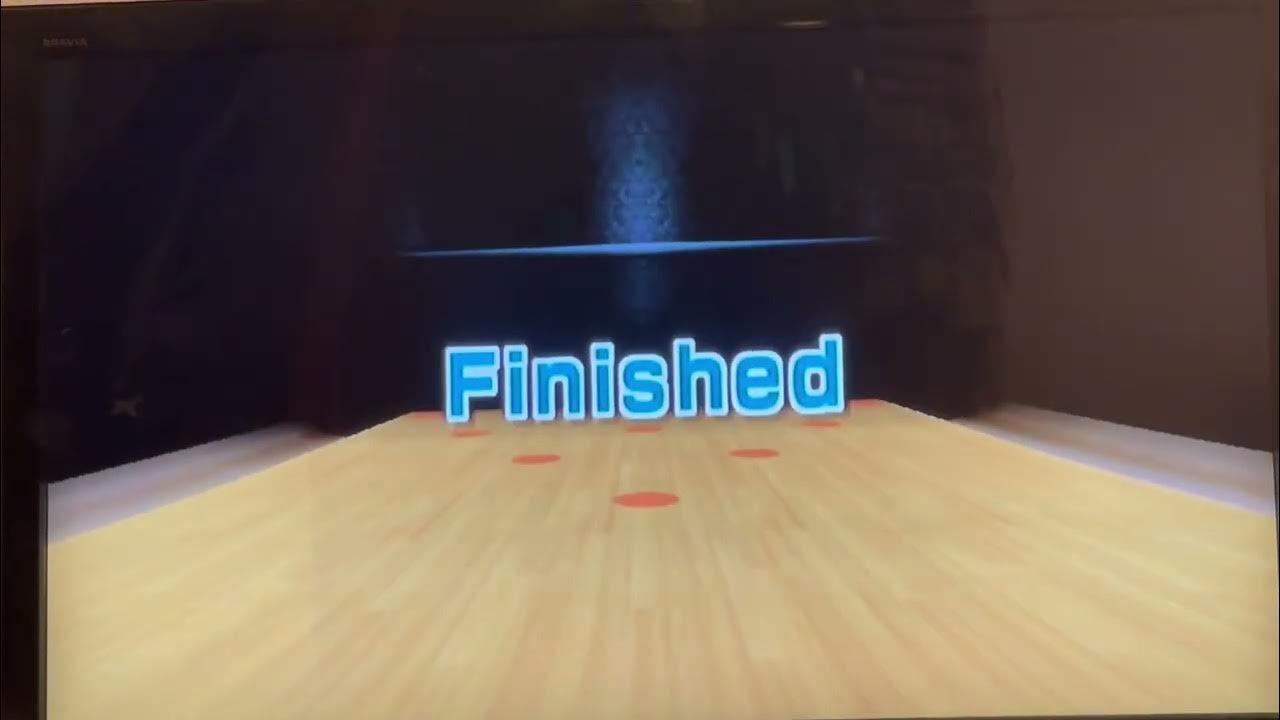 Wii Sports Picking Up Spares Gameplay Challenge Cleared + Wii