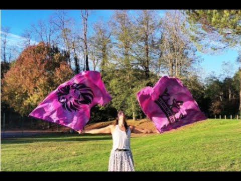 Rectangle Drapeaux De Danse De Louange, Drapeaux De Culte Pour La Danse