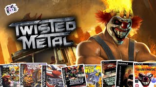 TWISTED METAL - культовая серия игр на PlayStation