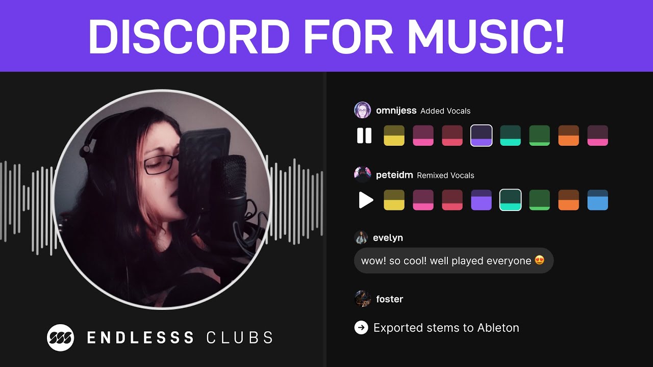 Like Discord for music: Endlesss introduces Clubs - CDM Create Digital Music