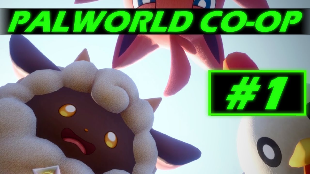 A Brother and Sister Play Palworld Co-op (#1)