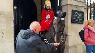 Kind Moment Tourist Feeds The Kings Guard Horse! by TheoryGlobe 275 views 3 weeks ago 54 seconds