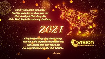 CHÚC MỪNG NĂM MỚI 2021 | VISION COMMUNICATIONS
