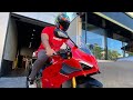 TIRANDO A DUCATI V4S DA CONCESSIONÁRIA