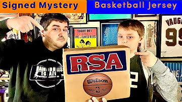 RSA Signed Basketball Jersey Mystery Box - Let