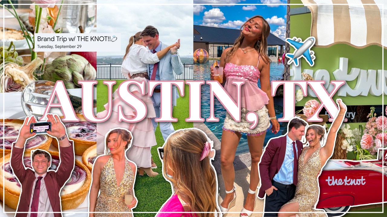AUSTIN VLOG ✈️ Brand Trip with The Knot! | Parties, Activities, & Wedding Inspo | Lauren Norris
