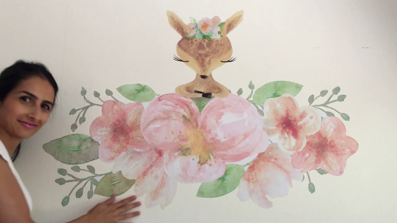 Vinyl Wall Decal Installation Instructions by Shenasi Concept YouTube