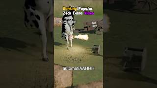 Ranking Popular Zeck Felms Video #shorts