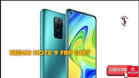 redmi note 9 mi account & frp remove umt