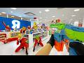 Nerf war  amusement park battle 56 nerf first person shooter