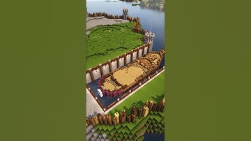 Fortified Medieval Quarry | Tutorial | Timelapse build