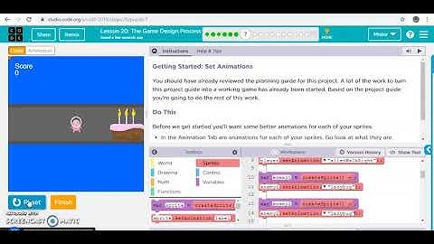 Code.org Unit 3 Lesson 20