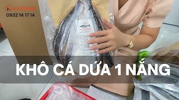 Hàng mới về - khô cá dứa 1 nắng và khô cá sặc