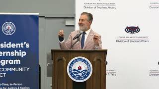 Florida Atlantic President's Internship Program for Community Impact Spring 2026 Celebration