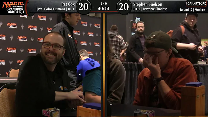 Magic the Gathering GP Hartford 2018 Round 12 Modern