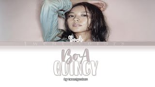 BoA (ボア) - QUINCY (Color Coded Lyrics Kan/Rom/Eng)