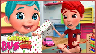 My Brother, My Friend - Nursery Rhymes &amp; Kids Songs -Bus Cartoon - English Nersury Rhyems