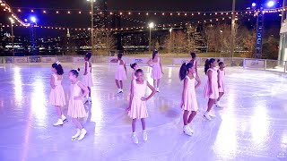 Figure Skating in Harlem "Barbie" Aspire 4 Team performs at Glide Brooklyn, Sk8 to Elimin8 Cancer