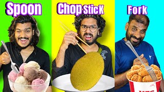 SPOON vs CHOPSTICK vs FORK 🤩 | part 2