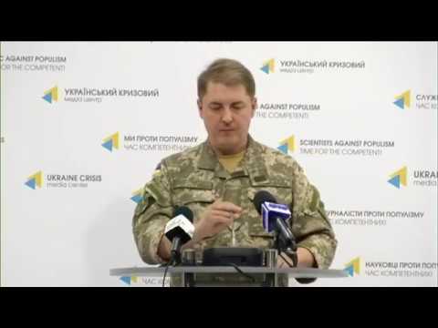 Полковник Олександр Мотузяник, речник Міністерства оборони. УКМЦ 06.07.2017