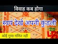 विवाह का समय कब आएगा, स्वयं जाने अपने विवाह का समय, 7800771770 whats up