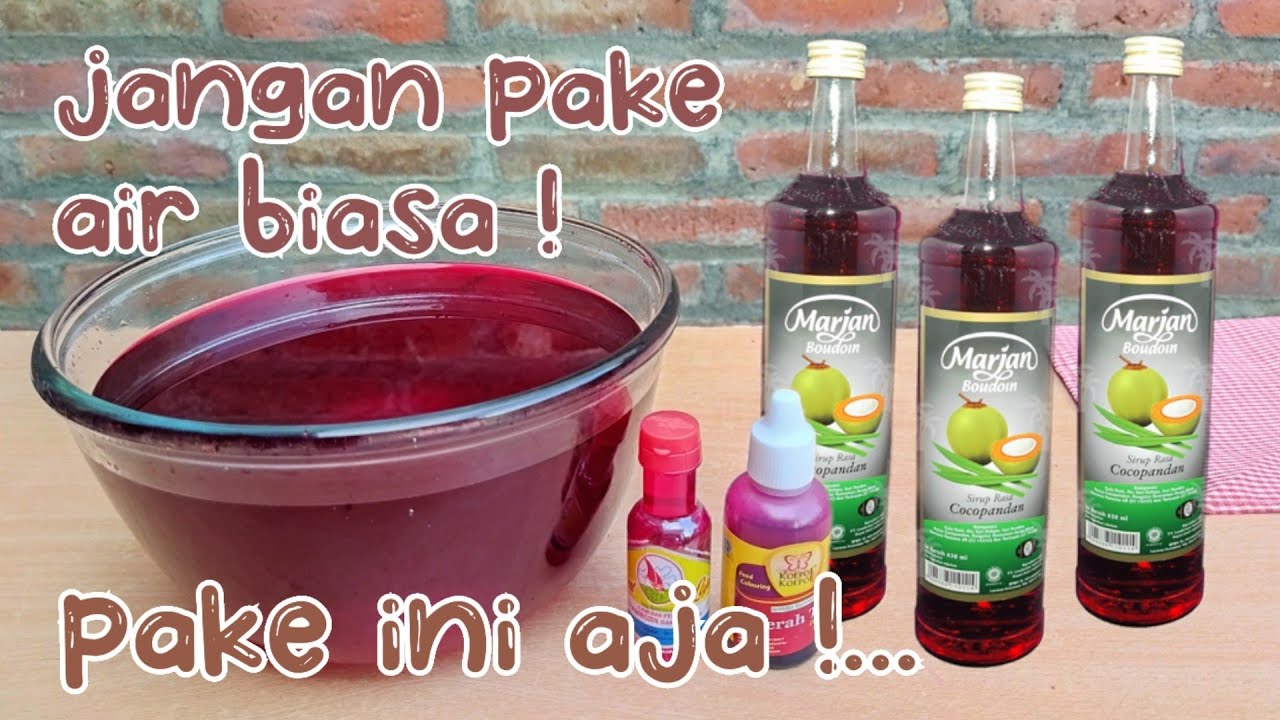 Cara Bikin Sirup Cocopandan Sendiri.. Simple dan Mudah Cara Bikin Sirup Cocopandan Sendiri.. Simple dan Mudah