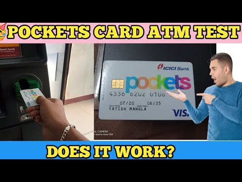 Pockets card atm test || Pockets card test || Minor neo bank