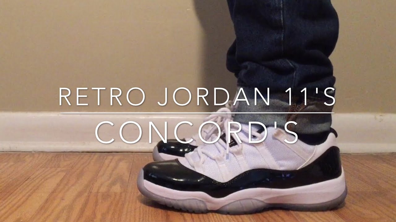 concord 11 on feet