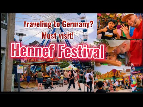 📍Henneft stadtfest (city festival) || one of the many things you should visit in Germany