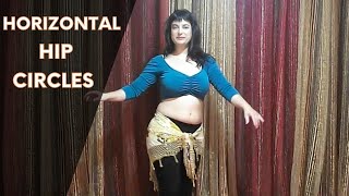 Horizontal hip circles - Online Belly Dance Lesson