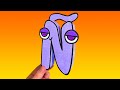 Paper Craft | Hktito SPANISH Alphabet Lore Ñ