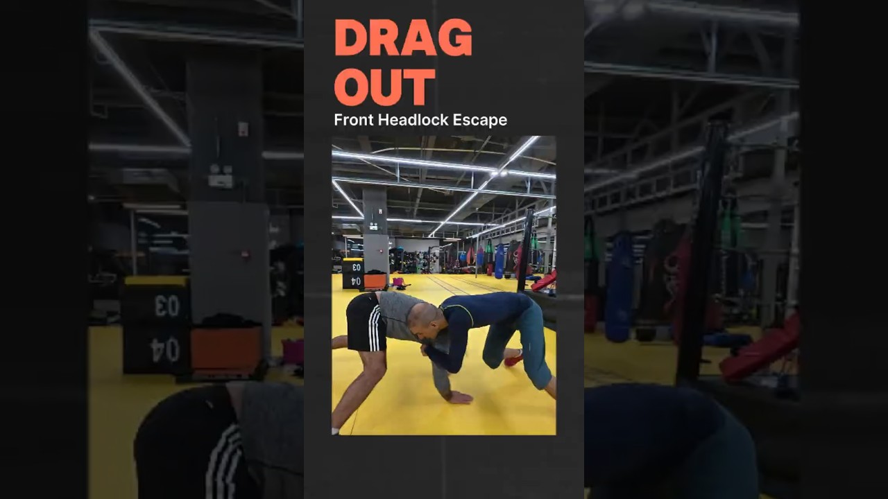 Выдернуть - Избежать захвата головы спереди, часть 1 