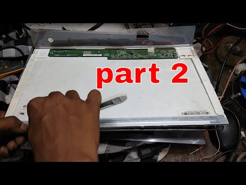 laptop lcd/led back light issue # how to replace/repair or get free from scrap # part-2