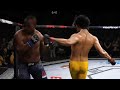 UFC Bruce Lee vs Daniel Cormier Powerful swing from his perfect back.