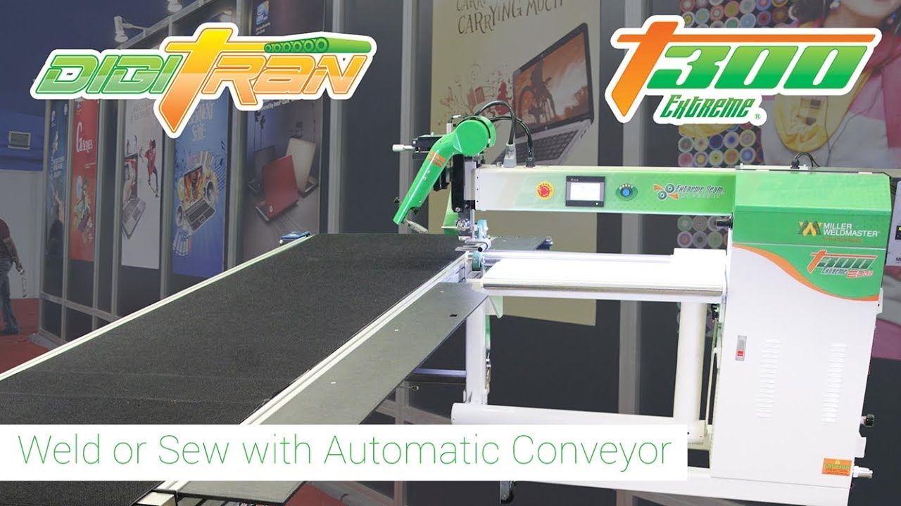 Banner and SEG finishing equipment Versatile to WELD or SEW! YouTube