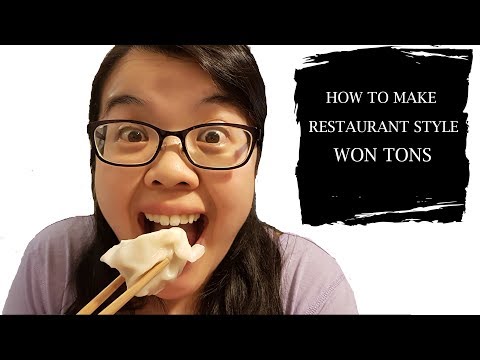 How to Make Restaurant Style Won Tons | What's for Dinner?
