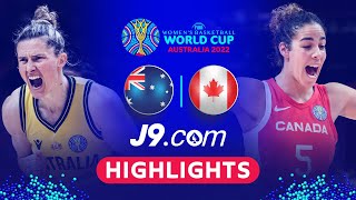 Australia 🇦🇺 - Canada 🇨🇦 | Game Highlights