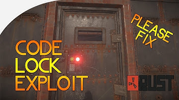 Rust (NEW CODELOCK GLITCH/EXPLOIT 2020) funny moments