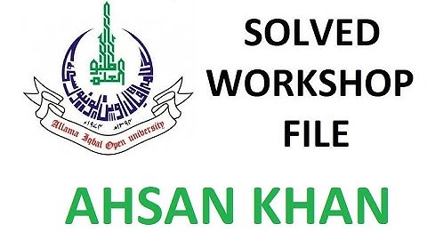 Workshop file for B Ed, M Ed and MA Education.