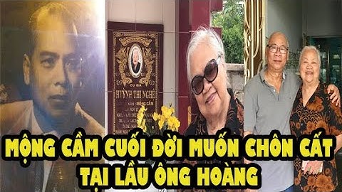 Thương Hàn Mặc Tử nhưng Mộng Cầm gửi đời mình cho vị đại gia lừng danh, cuối đời lại làm điều này